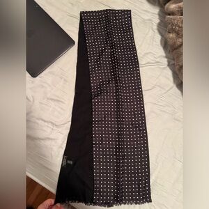 NWOT Silk and Wool Scarf ⭐️ Dotted, warm and soft